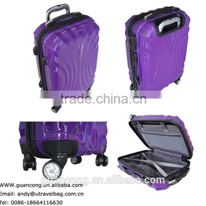 Customized Printed Design /100% Pure Shiny pc Trolley Case/wheeled Flight Case thumbnail-1