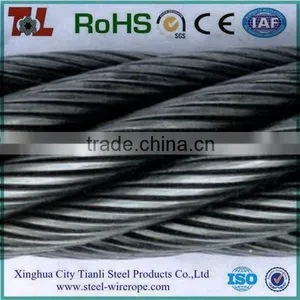 Good Quality 6x19S+IWRC Ungalvanized Steel Wire Rope thumbnail-3