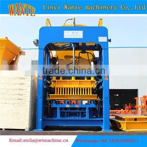 QT4-15 Japan Used Concrete Block Machine/road Construction Machinery thumbnail-2