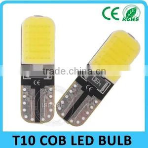 Canbus Accepted 12v dc Led Light Bulb T10 Cob Light Led Bulbs thumbnail-1