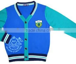 Children's Sweater Knitwear Sweater Cardigan School Uniform Children Cardigan Jumper Sweater thumbnail-1