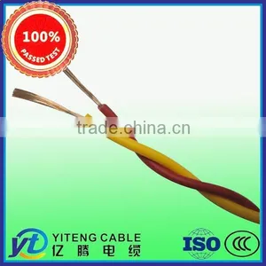 Twisted Wire 2x1.5mm2/ 2x2.5mm2/ 2x0.75mm2 Fire Resistant Electric Cable thumbnail-4