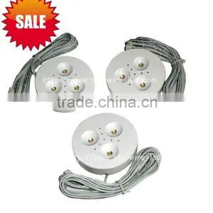 Hot Sale 2012 Newest 3x1W White LED Puck Light(SW-PK103-C3X-12V DC) thumbnail-1