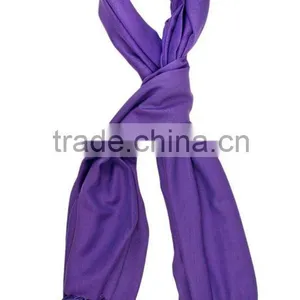Purple Pashmina and Silk Scarves thumbnail-1
