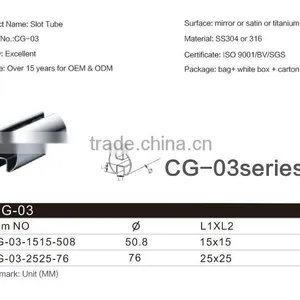 Excellent Quality Wholesale Price Customizing Perfect After-Sale Service 50Mm Diameter Stainless Steel Tube thumbnail-3