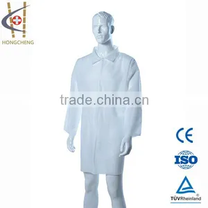 Wholesale Medical Disposable Safety PP Nonwoven Lab Coat thumbnail-1