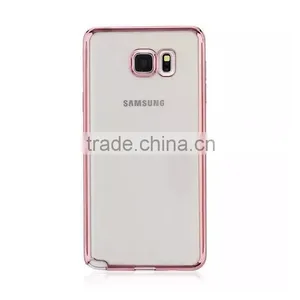 For Samsung Note 5 Electroplate Tpu Case,soft Tpu Case thumbnail-2