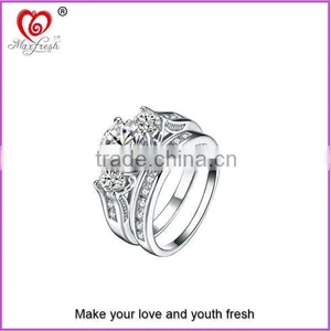 Wholesale Stainless Steel Wedding Ring Concise Jewelry Ring for Men&women thumbnail-1