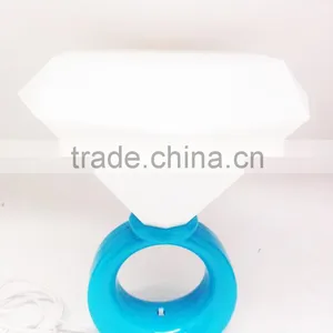 Creative USB Diamond Shape Led Night Light,led Circle Ring Light, Led Table Baby Light thumbnail-3