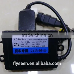 High Quality 55W Xenon HID Kit, 55W 24V HID Ballast, 24V for Truck Xenon Light thumbnail-1