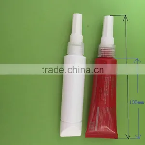 100ml Empty Red PE Solvent Resistance Anaerobic Sealant Tube With Screw Cap thumbnail-2