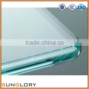 6mm 8mm 10mm 12mm 15mm 19mm Thick Tempered Glass Dining Table thumbnail-1