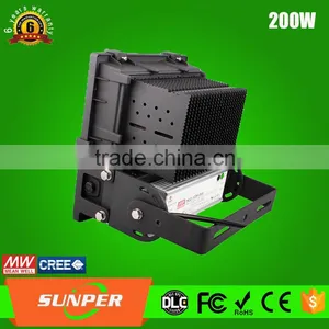 Led Flood Lighting DLC 200w Aluminum Body 5 Years Warranty thumbnail-2