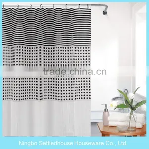 Printing Plastic Shower Bathroom Curtain, Bathroom PEVA Shower Curtain thumbnail-1
