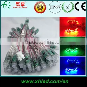 Color Changing Addressable 12V 12MM IP67 RGB Led Pixel Curtain Light thumbnail-3