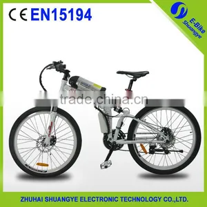 Trendy Design 26" Electric Folding Bicycle Mountain Bicycle thumbnail-1