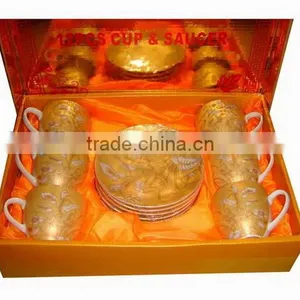 2014 Hot-sale Decal Double Wall Ceramic Cup thumbnail-1