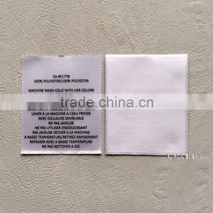 Zhejiang Garment Washing Care Label Tag for Children's Jeans thumbnail-3