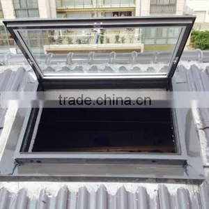 High Lighting Transparent Bulletproof 304 Stainless Steel Roof Skylight Daylighting OpeningsOpen Sunroof thumbnail-3