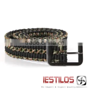 Wholesale Paracord Belt Custom Logo Paracord Belt for Outdoor Quality Choice thumbnail-1