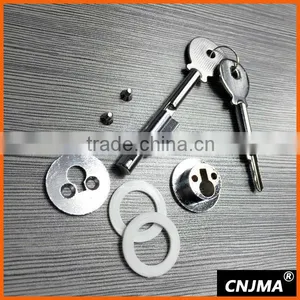 MS108-XX Glass Door Exhibiting Lock Refrigerator Door Lock thumbnail-5