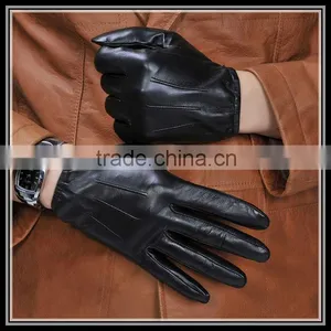 Men Genuine Leather Elastic Glove Importer thumbnail-1