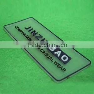 Trasnparent Rubber Label thumbnail-1