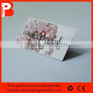 ECO-Friendly Clothing Woven Patches/woven Garment Patches Made in China thumbnail-5