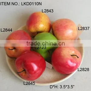 Realistic Artificial Foam Apples in Assorted Colours for Fall Autumn Fallorhalloween Seasonal Display Decorations thumbnail-2
