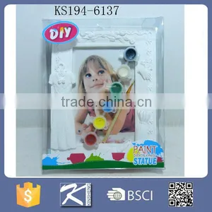 Wholesale Ceramic Photo Frame Design Diy Drawing Painting Toys Set thumbnail-2