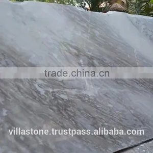 White Cloudy Marble Slabs thumbnail-1