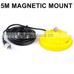 KINNOTA BMW58 5m SO239 YELLOW Magnetic ANTENNA BASE For Car Mobile Radio,KINNOTA BMW58 thumbnail-3