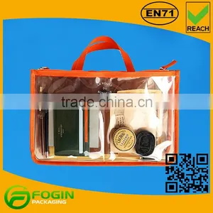 on Sale Fashion Pvc Transparent Cosmetic Pouch thumbnail-3