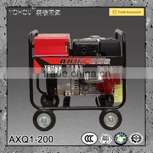 Gasoline 220v Genset Welding Generator China thumbnail-1
