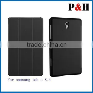 Book Flip PU Leather Stand Case Cover For Samsung Galaxy Tab S 8.4 T705C T700 thumbnail-1