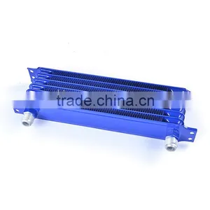 Aluminum Blue 7 Rows Auto Oil Cooler thumbnail-4