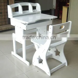 Student Desk & Chair/school College Furniture/wood Student Chair and Desk thumbnail-1