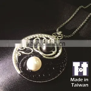Customized Charm 925 Silver Tai Chi Necklaces Jewelry thumbnail-3