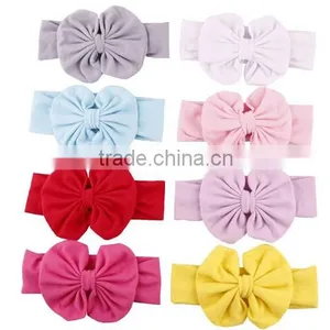Baby Infant Girls Hair Band Bow Headband Turban Knot Hair Accessories thumbnail-2