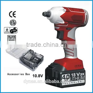 2014 Hot Selling 18V Li-ion Battery Impact Universal Wrench thumbnail-1