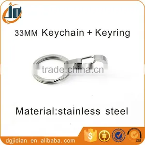 Stainless Steel Sign Keychain and Keyring Wholesale thumbnail-2