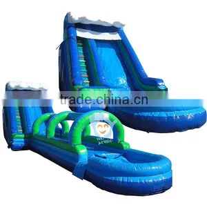 Giant Pvc Tarpaulin Airtech Inflatable Water Slip n Slide thumbnail-6