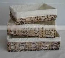 Dark Color Rattan Basket ,NEW Design Laudry Basket thumbnail-1
