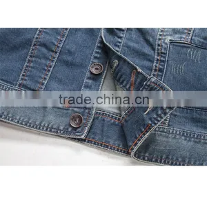 Hot Sale New Style Popular Jean Jacket Pattern Factory thumbnail-5