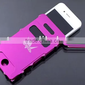 High Quality Novelty Durable Aluminium Metal Bumper Cover Case for Iphone 4 4S thumbnail-1