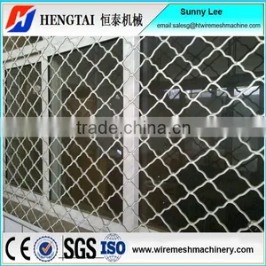 High Efficiency Pattern Uniform Beautiful Grid Fence Crimped Machine thumbnail-1
