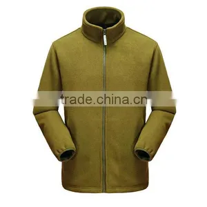 2015 Jacket Fashion 100% Polyester Soft Shell Polar Fleece Jacket Woens thumbnail-3