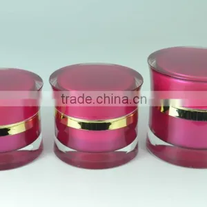 Cosmetic Acrylic Jar, Luxury Acrylic Cream Jar thumbnail-2