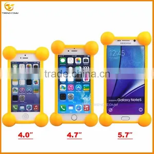 New Item Mobile Phone LED Universal Silicone Bumper Case Fit for 6 Inch thumbnail-2