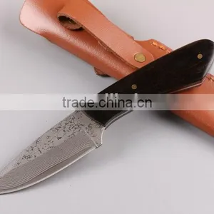 OEM Damascus Black Fixed Blade Hunting Knife Blanks UD402329 thumbnail-1
